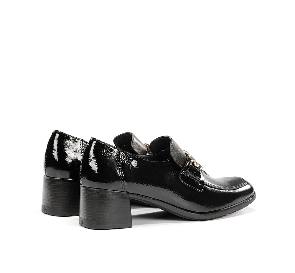 Dorking by Fluchos Ikia D9774 mocassin noir femme cuir