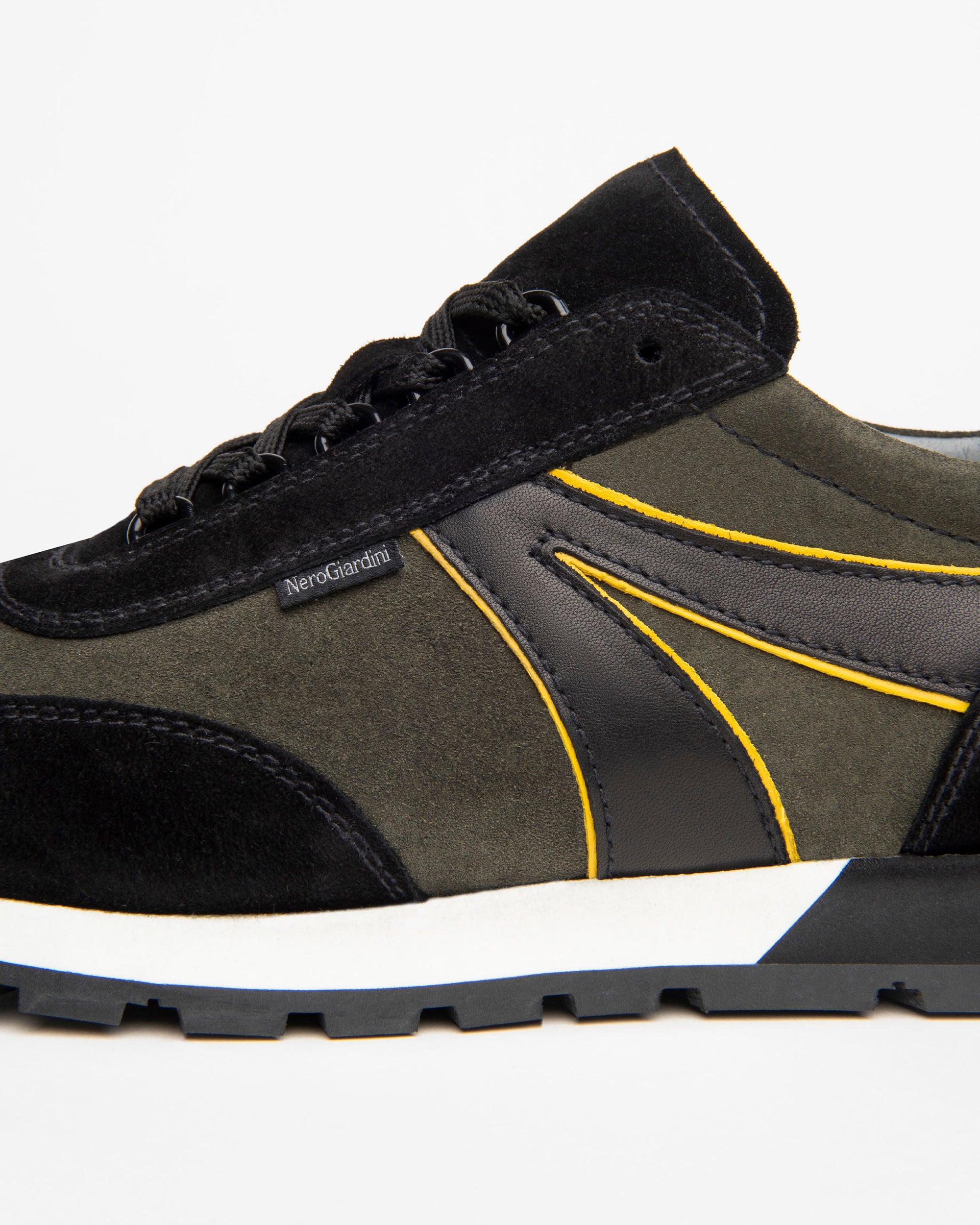 Nero Giardini Sneakers basket homme daim cuir 39-46