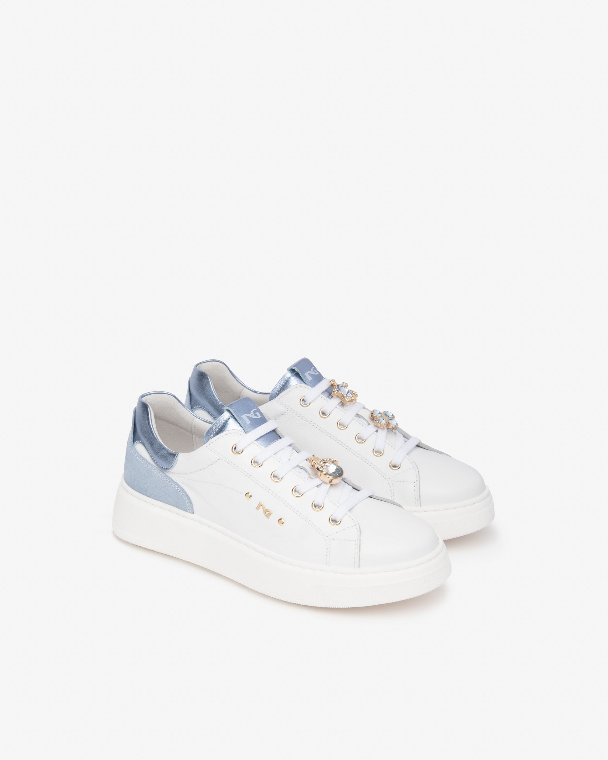 Nero Giardini Sneakers Baskets Femme Cuir Daim Pointure 38