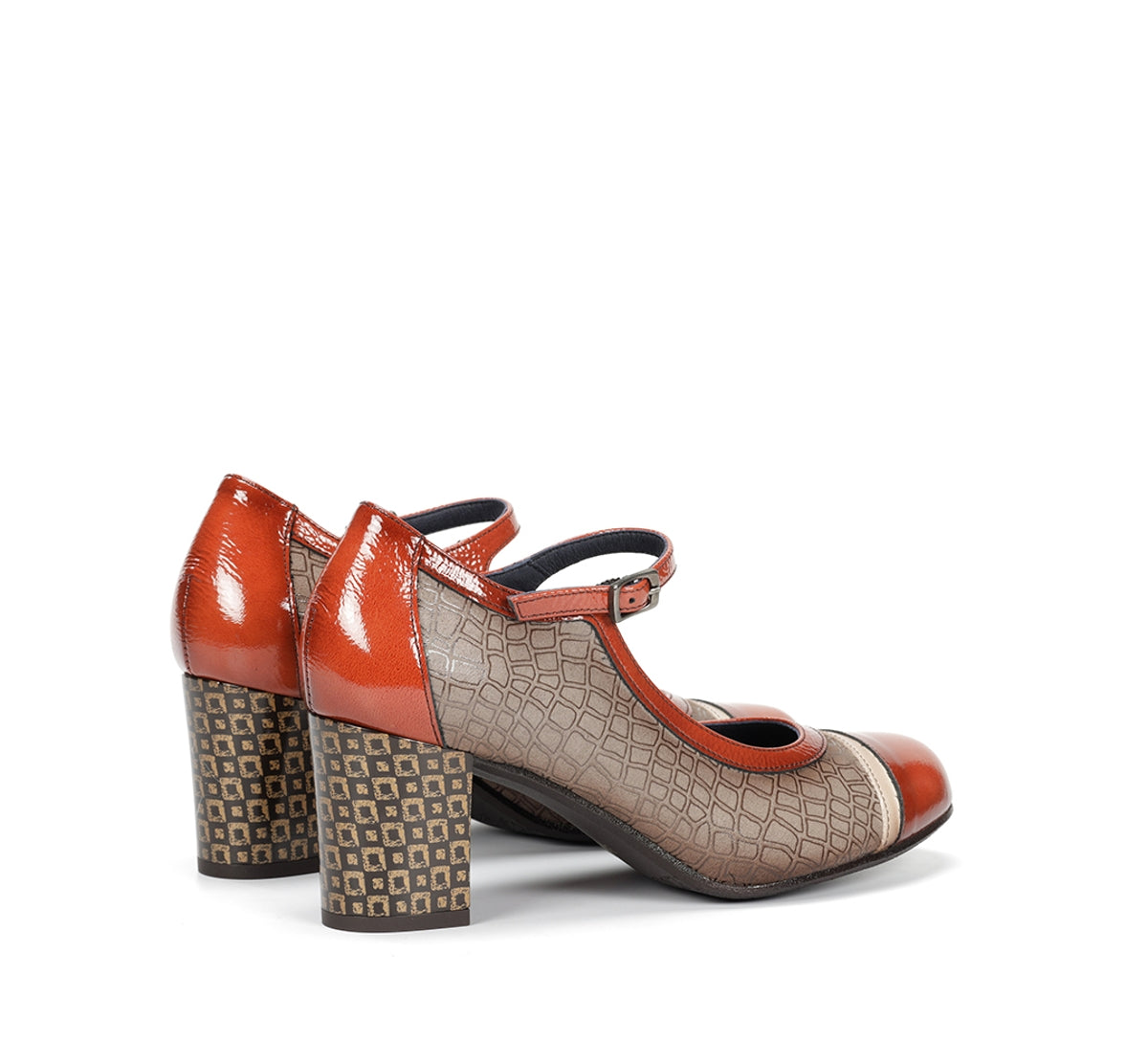 Dorking by Fluchos Rodin D8669 chaussure taupe femme