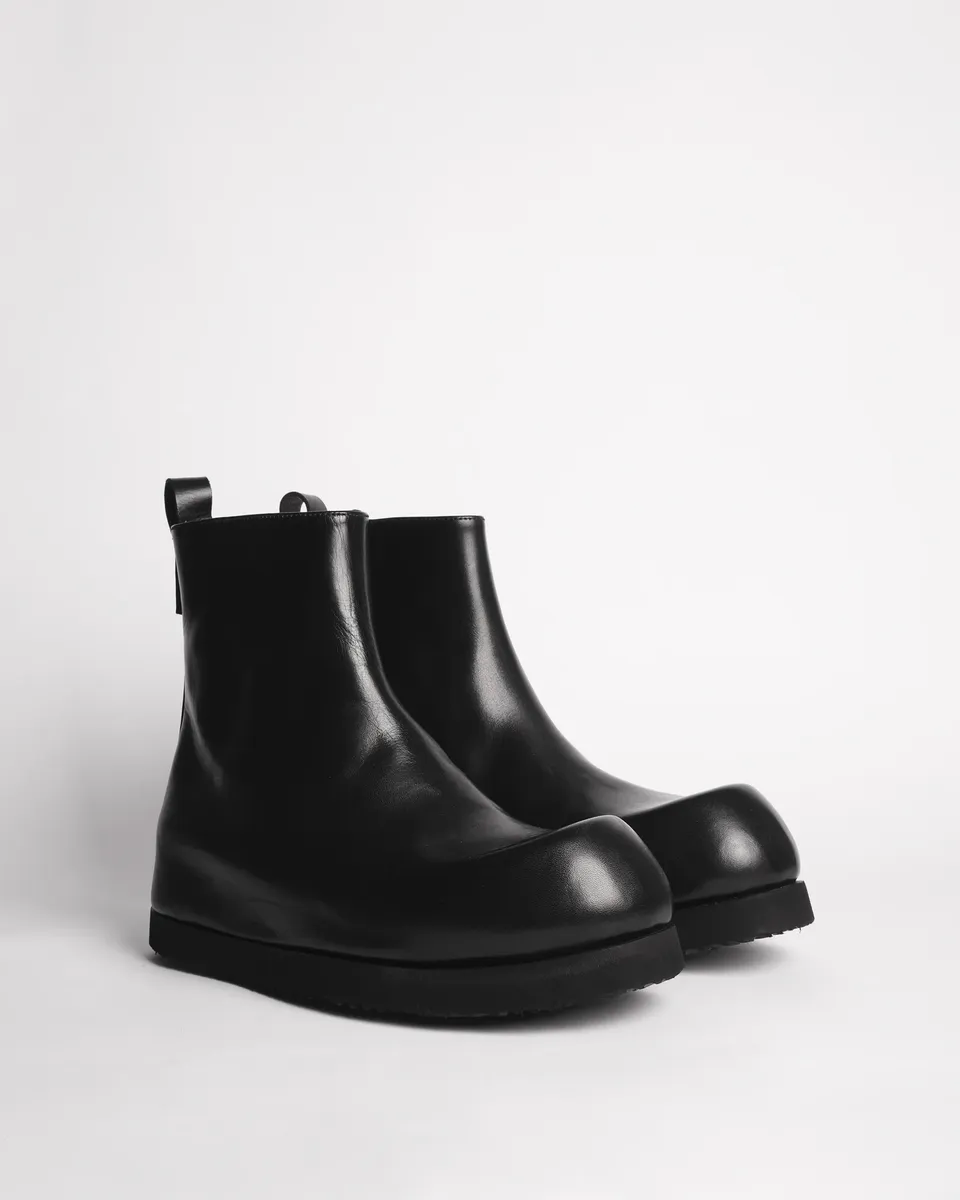 Premiata 022 boots cuir zip lateral homme