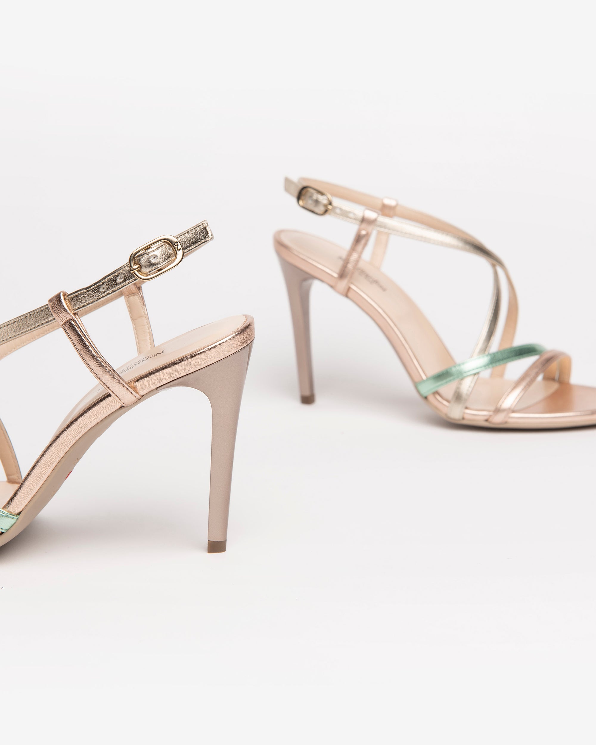 Nero Giardini Sandals Sandales Cuir Talon 9,5 cm