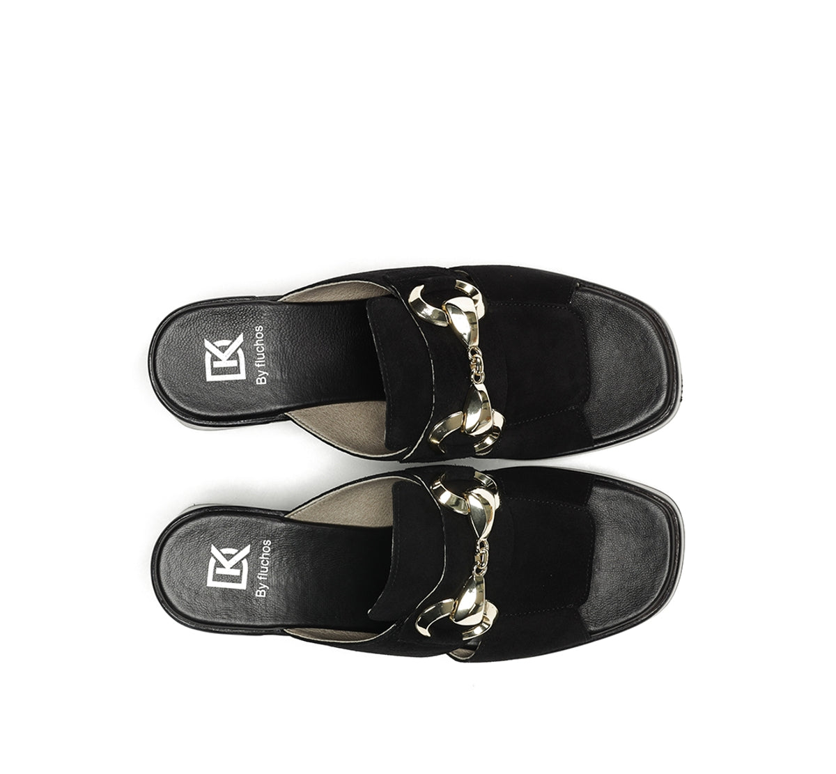 Dorking by Fluchos Diamond D9284 sandale noire femme