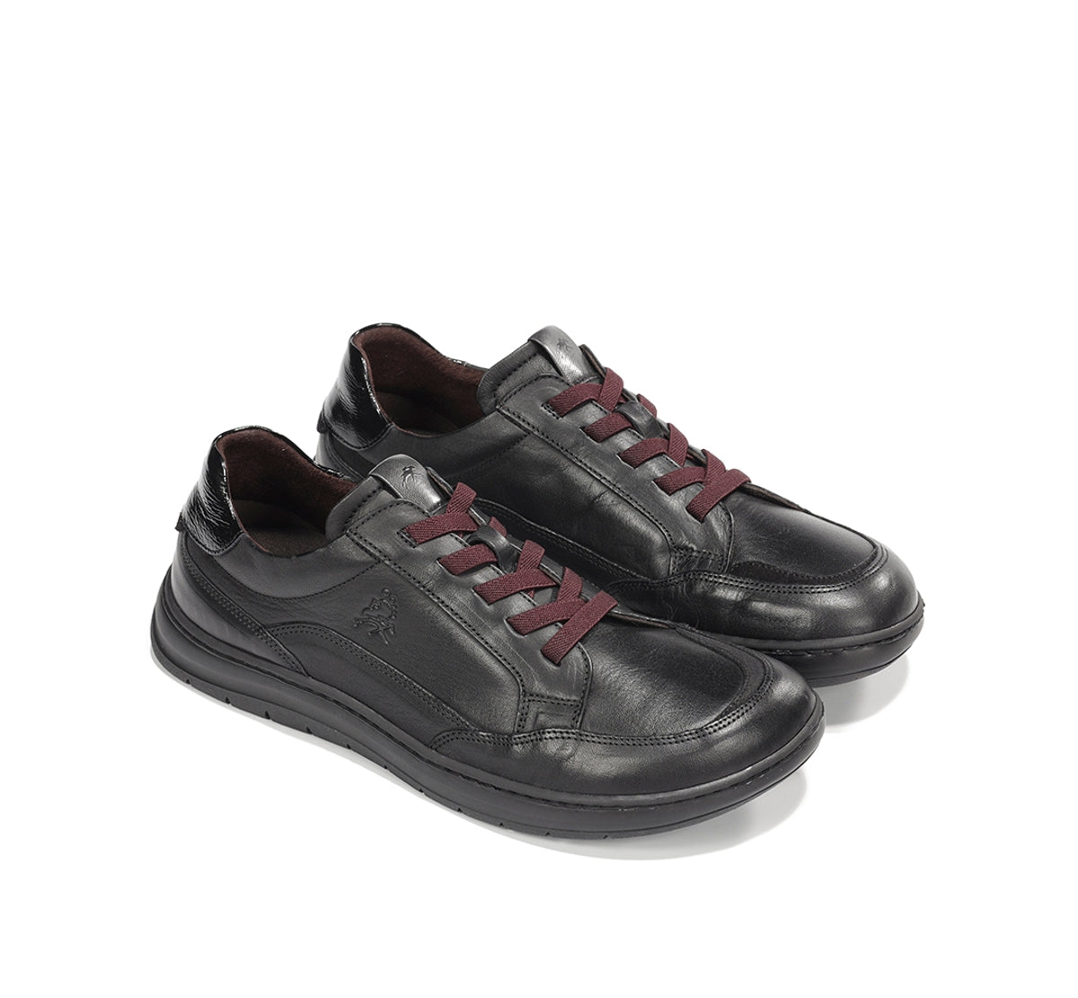 Fluchos Jungle F2552 baskets femme noir cuir souple