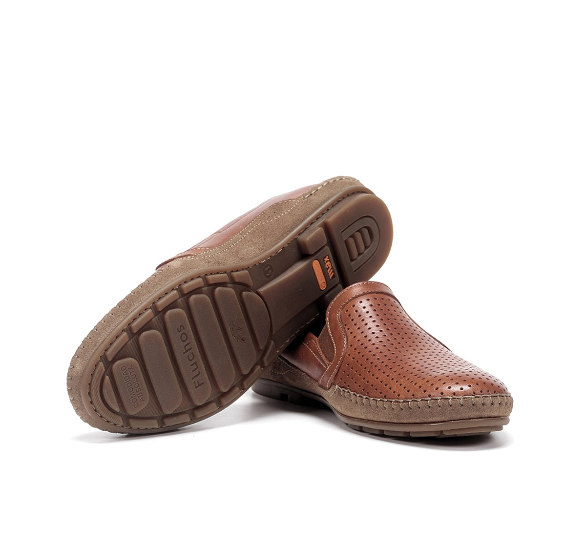Fluchos Dorian F1177 mocassin homme marron