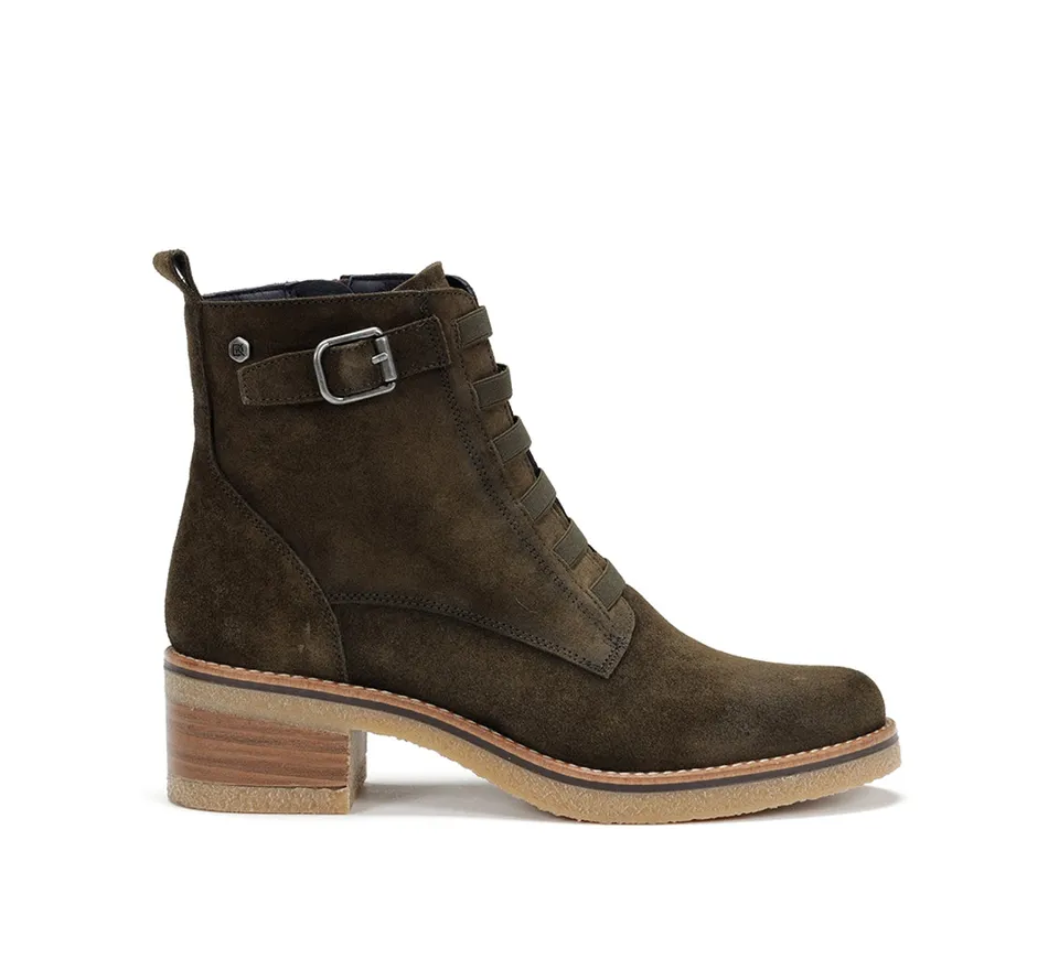 Dorking by Fluchos Lucero D8868 boots femme vertes