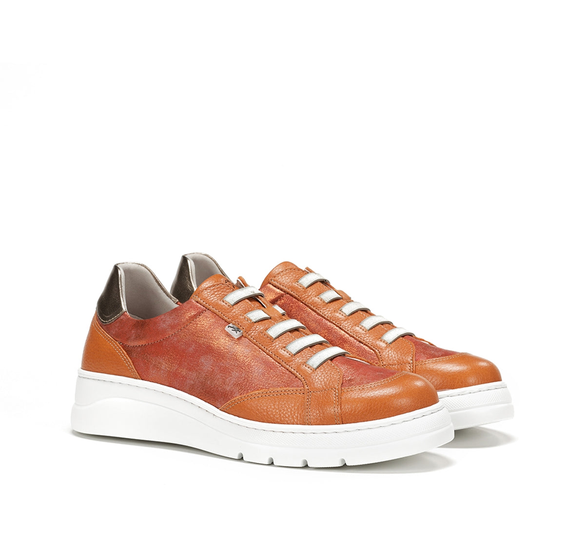 Fluchos Pompas F1918 basket femme orange legere