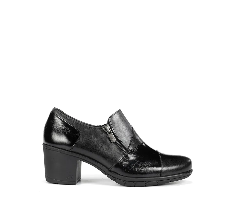 Fluchos Nydia F1802 slip on noir femme cuir