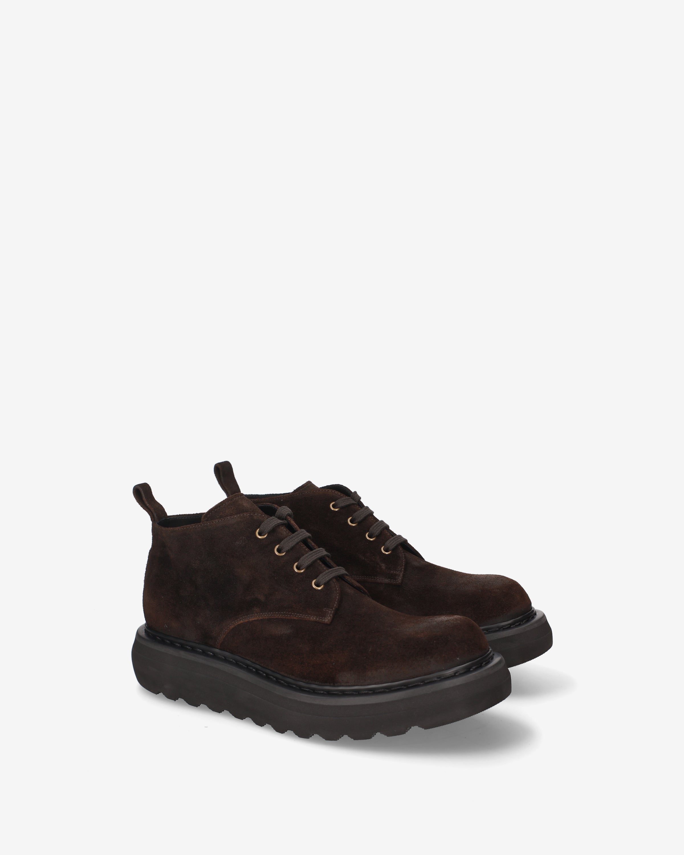 Premiata Boots marron boots daim pointure 9 plateforme