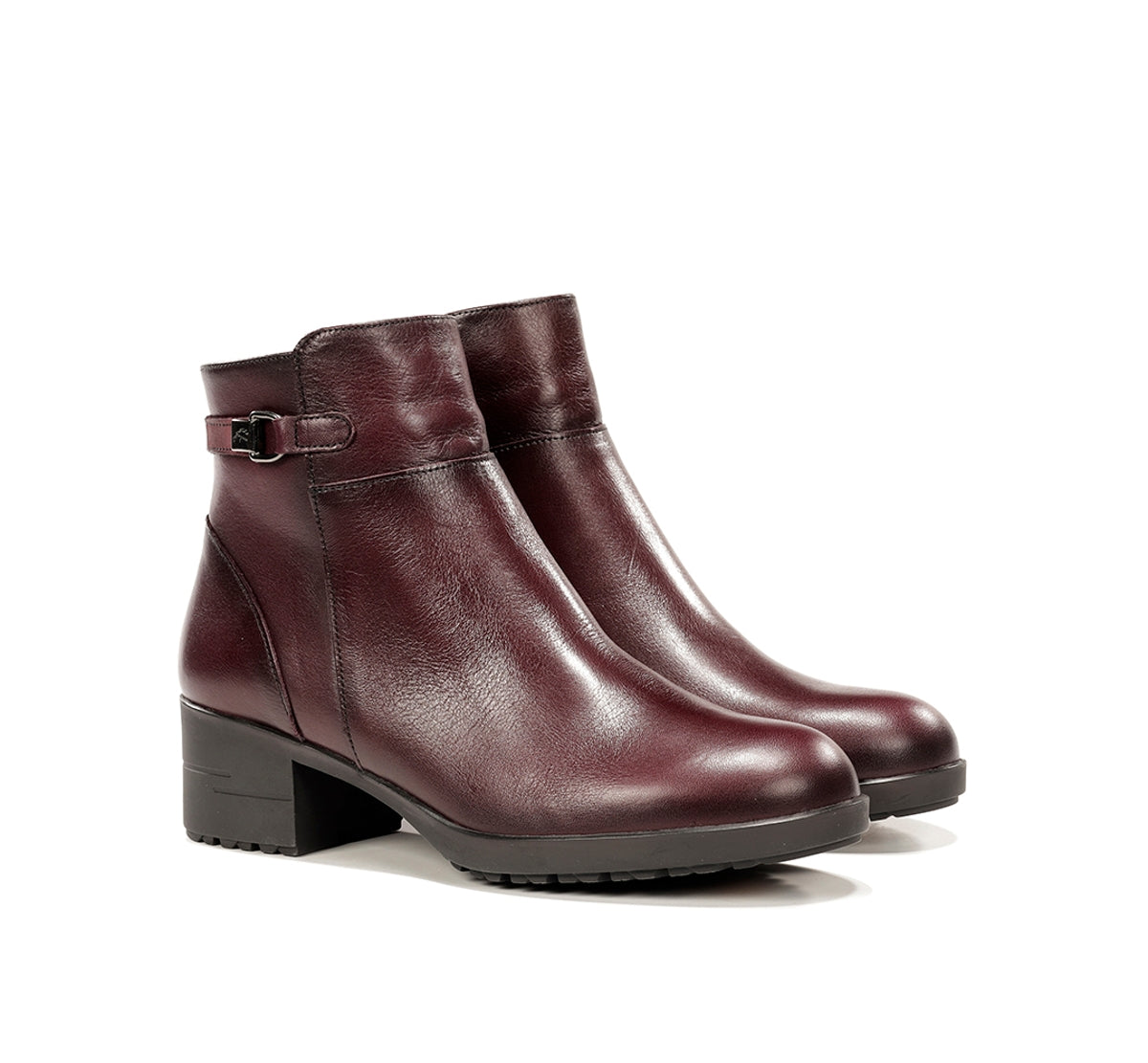Fluchos Aliss F2240 bottines femme bordeaux cuir