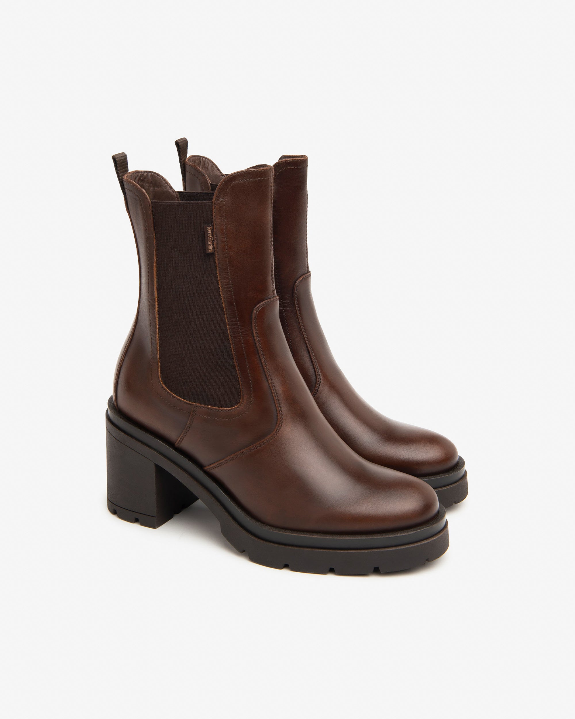 Nero Giardini Chelsea Boots bottines cuir femme