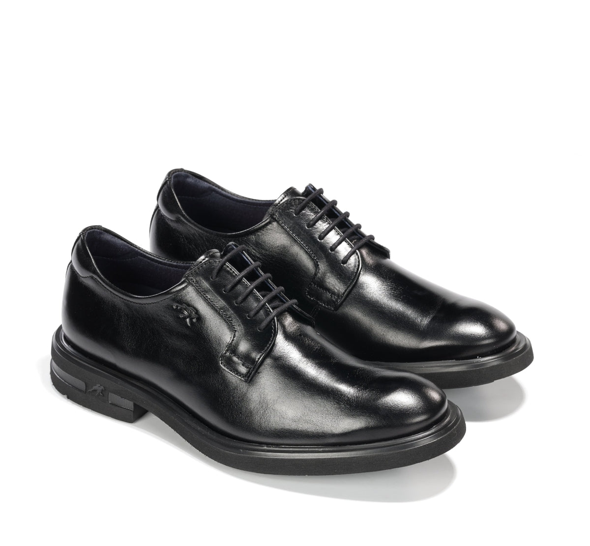 Fluchos Belgas F0631 chaussures homme noires cuir