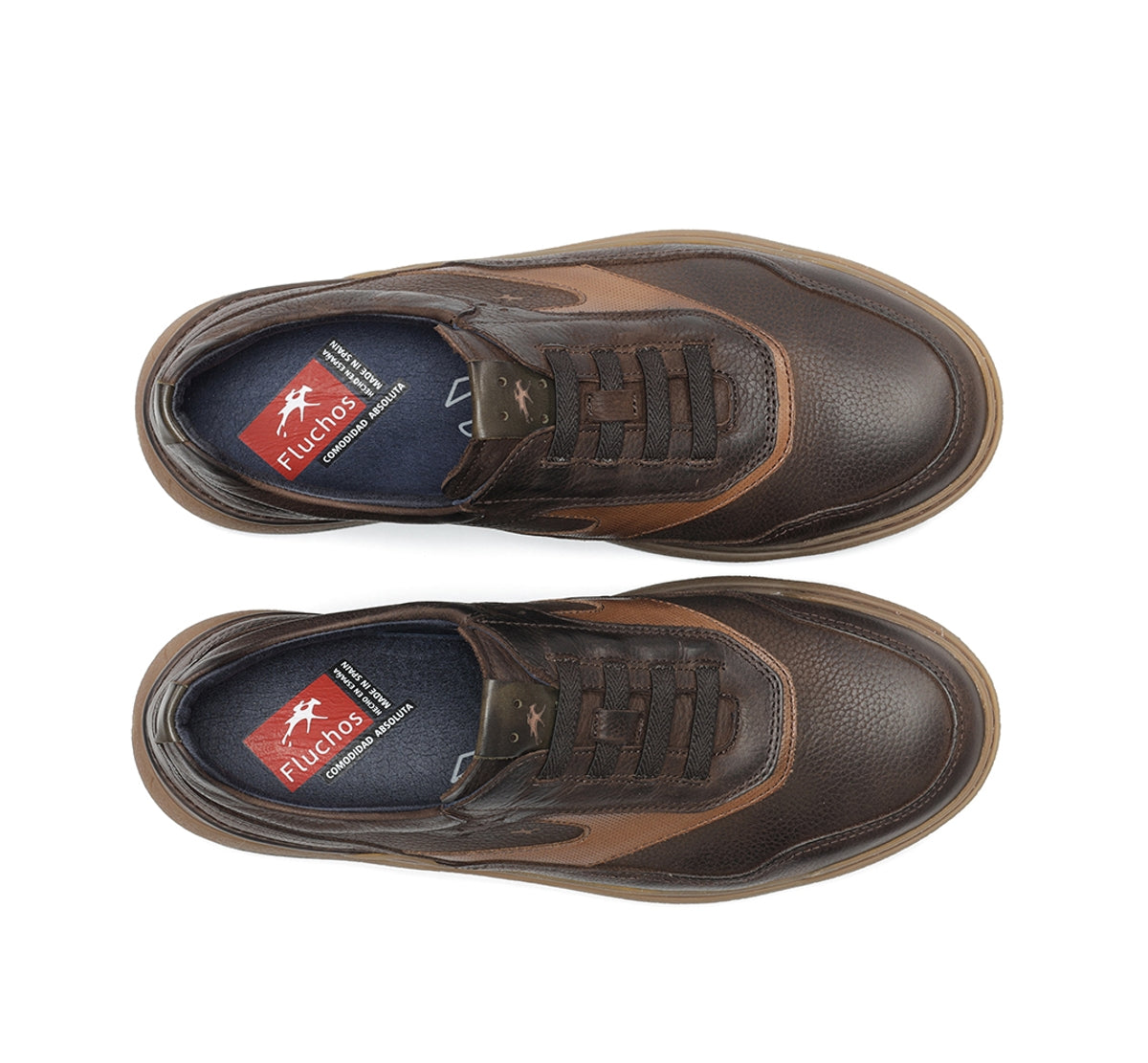 Fluchos Rocky F2040 baskets homme marron sans mains