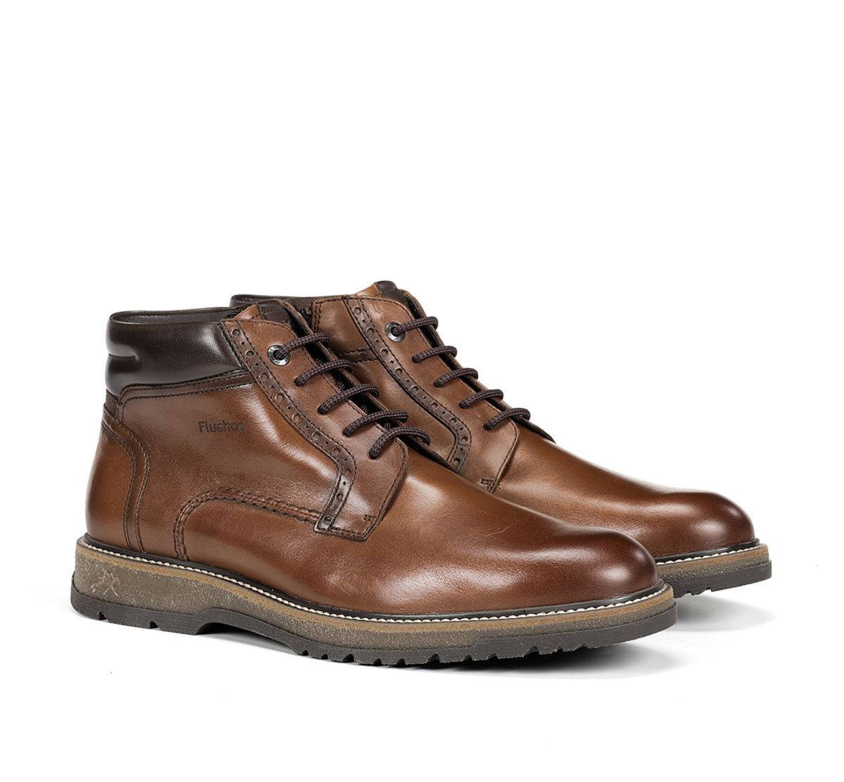 Fluchos Buggy F2321 boots marron homme cuir