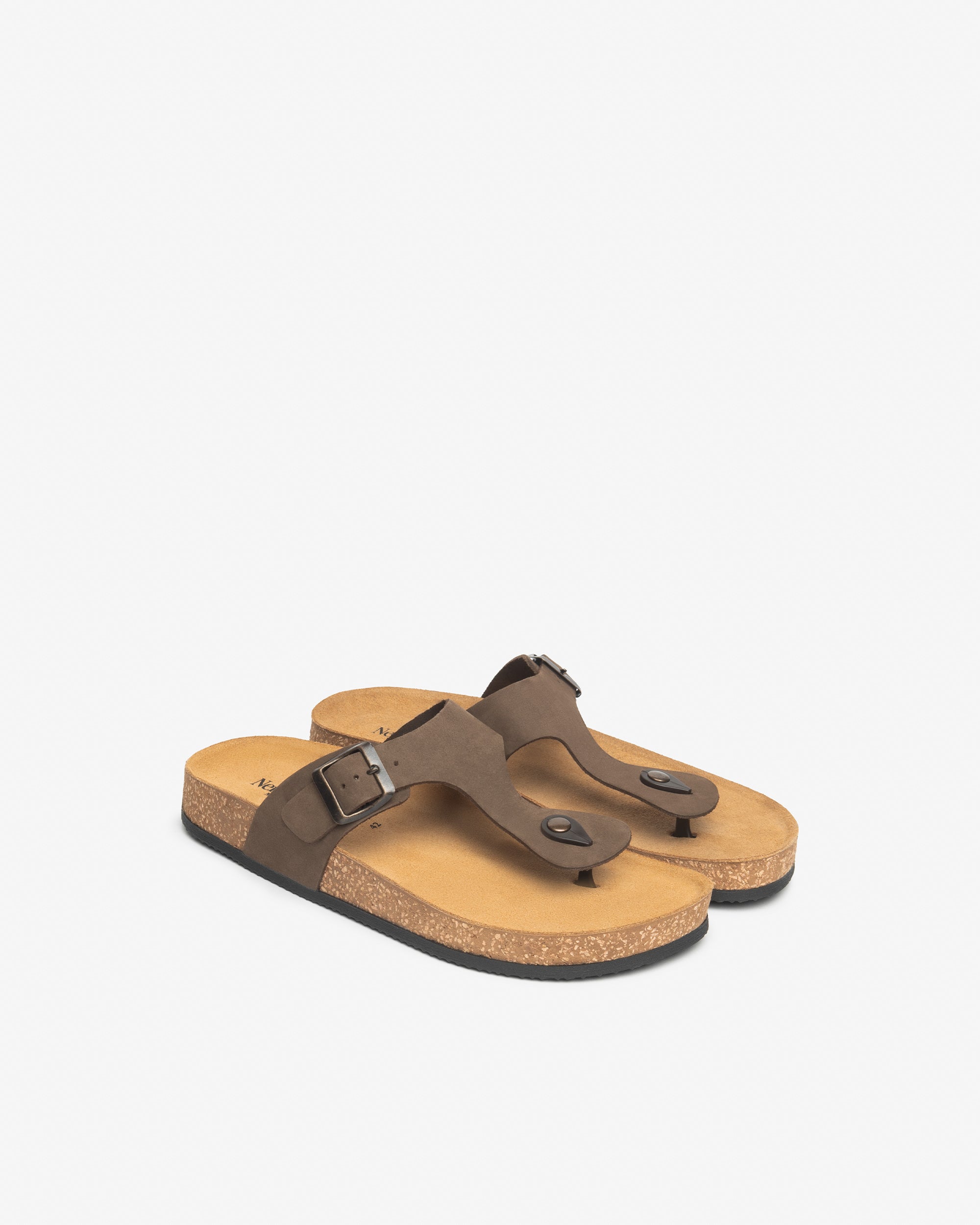 Nero Giardini Slippers claquettes cuir homme 39-46
