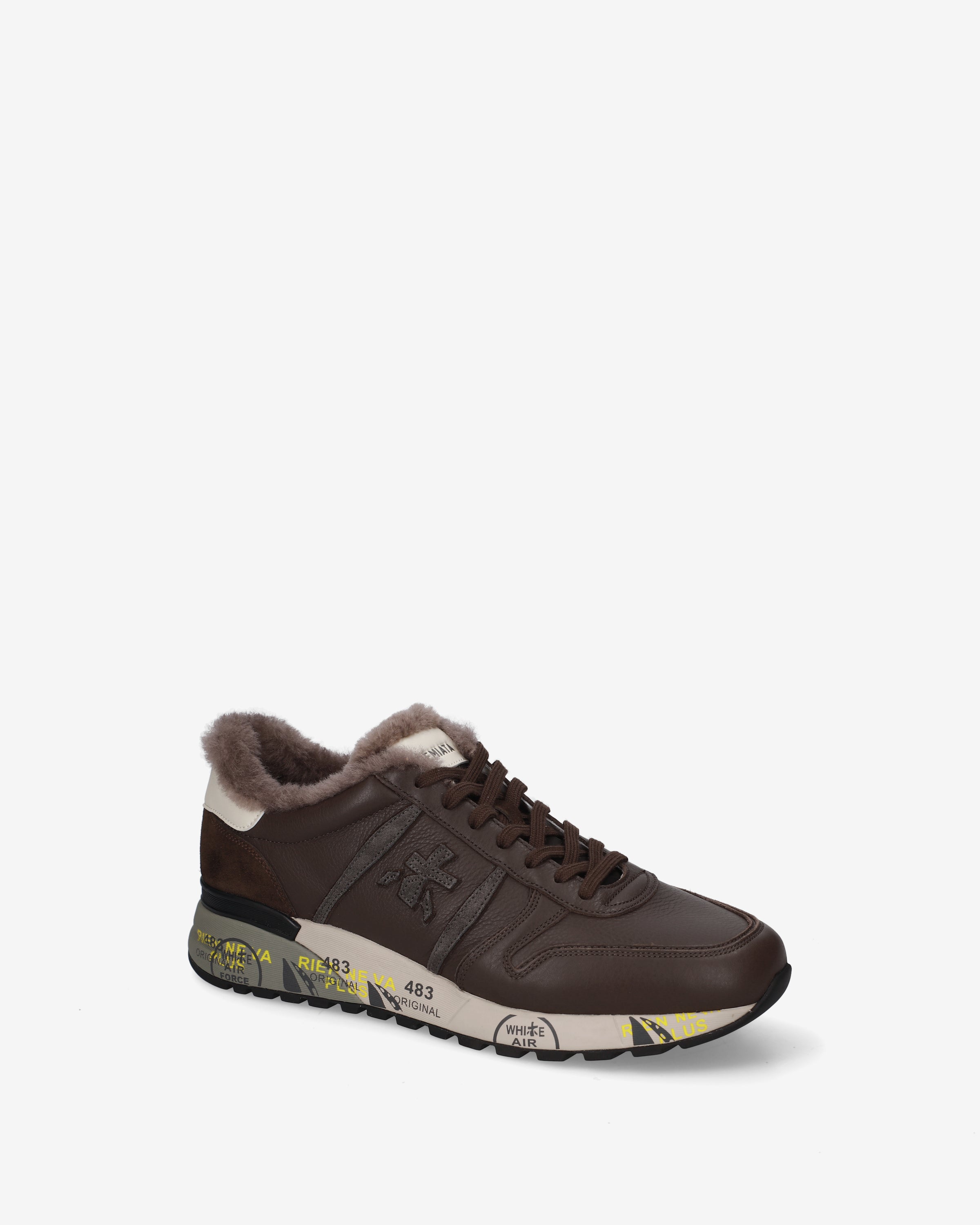 Premiata Lander 8658m sneakers marron cuir