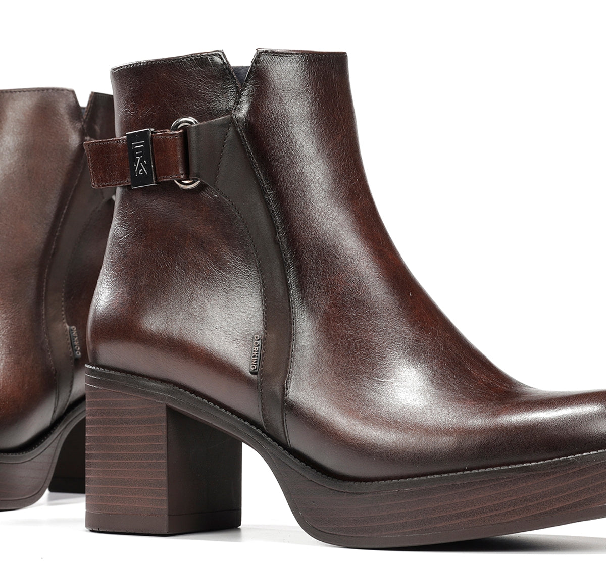 Fluchos Dorking Bowy D9589 bottine marron femme