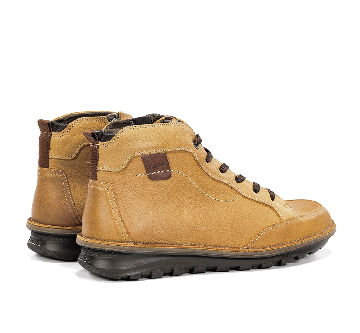 Fluchos Alvin F2261 bottines jaune homme à lacets