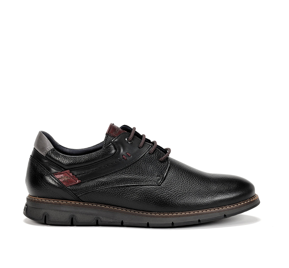 Fluchos Kiro F1578 chaussure noir homme confort