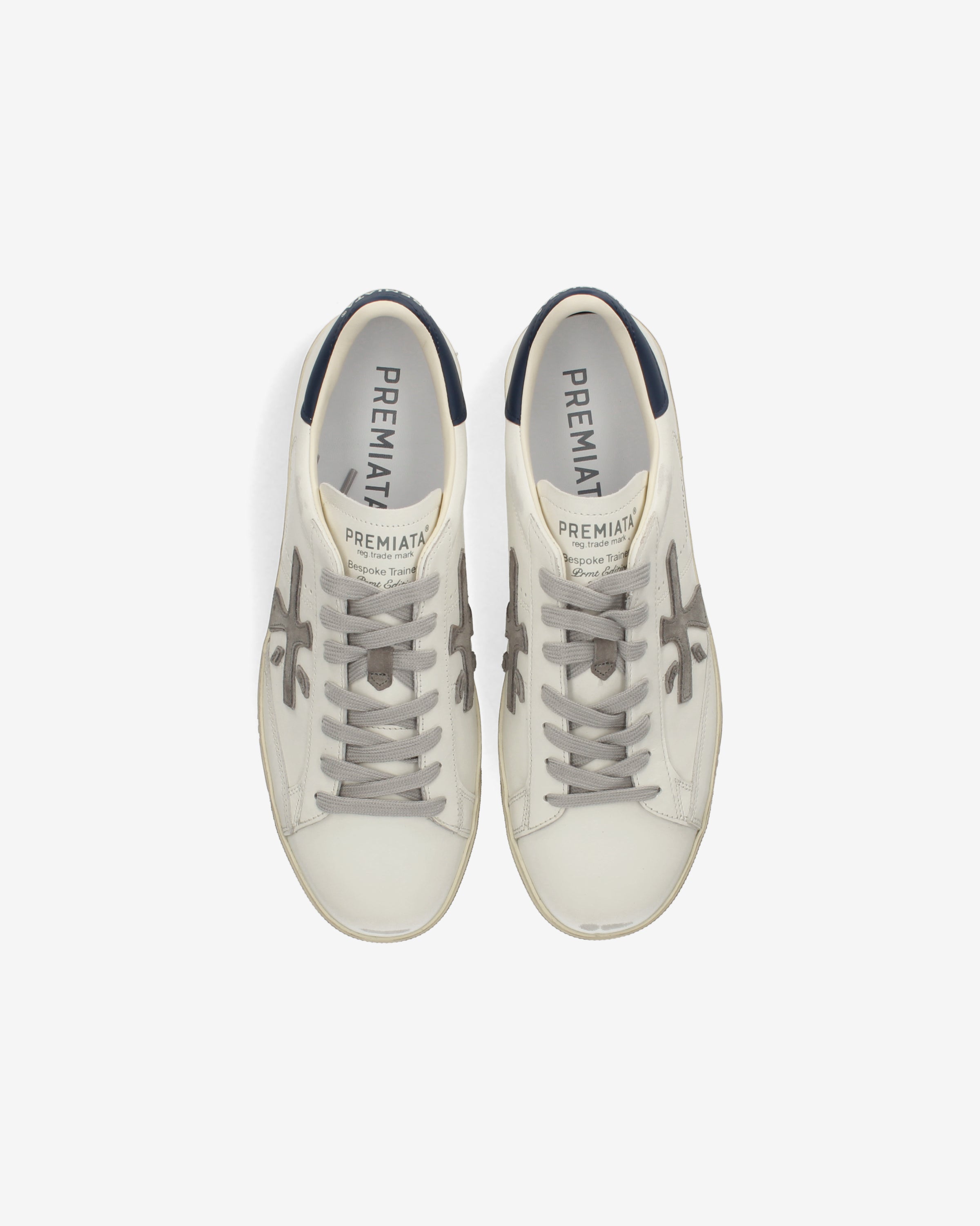 Premiata Steven 8479 sneakers cuir creme homme