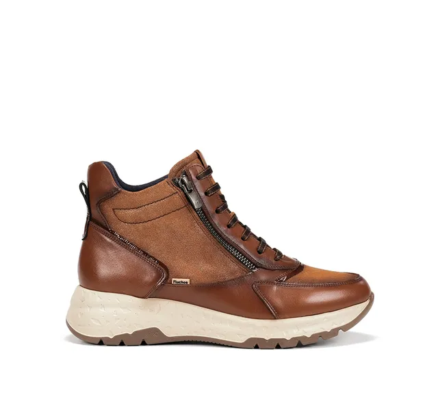 Fluchos Nexus F2311 bottines femme marron cuir