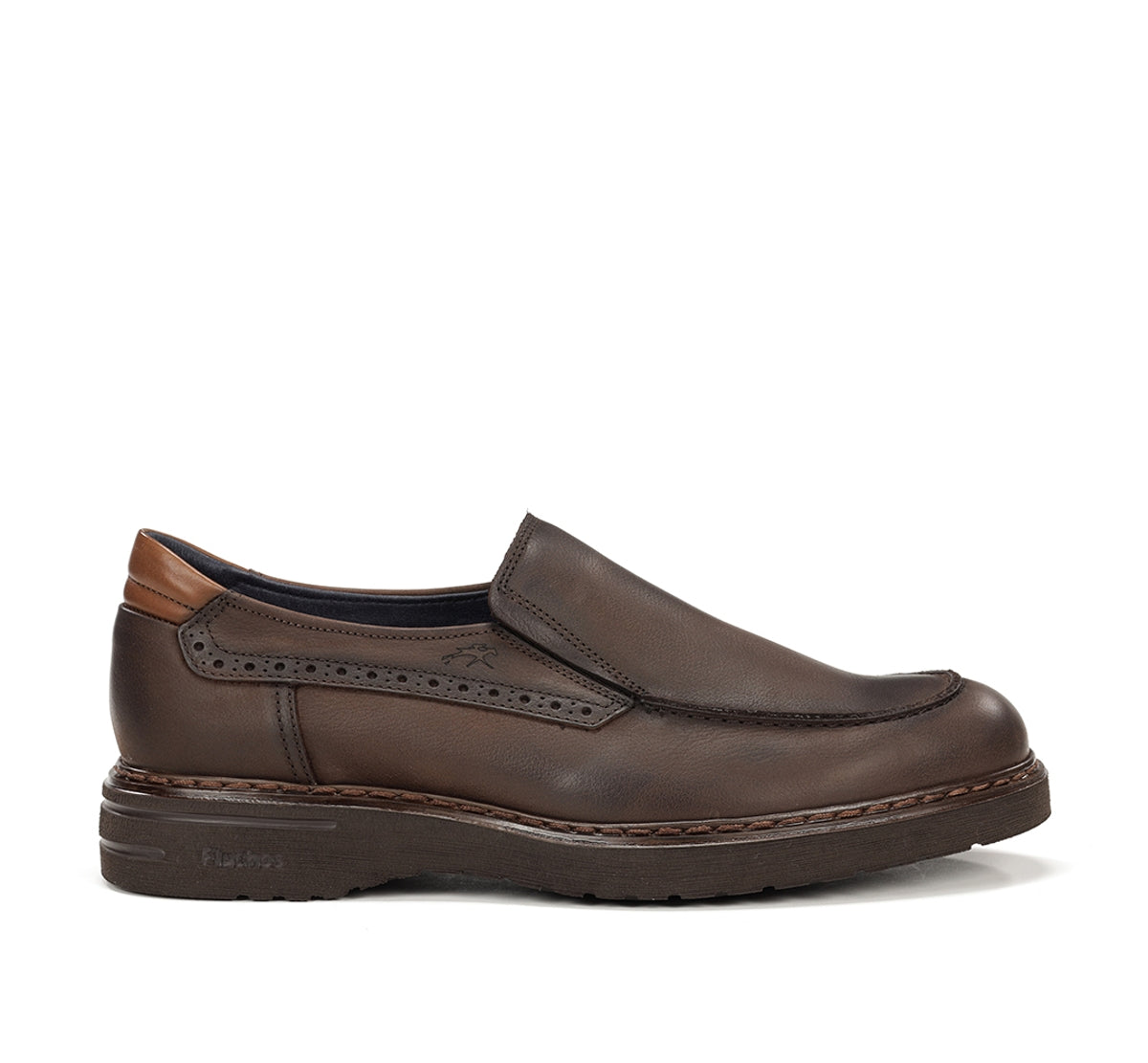 Fluchos Warrior F2031 slip on marron homme cuir