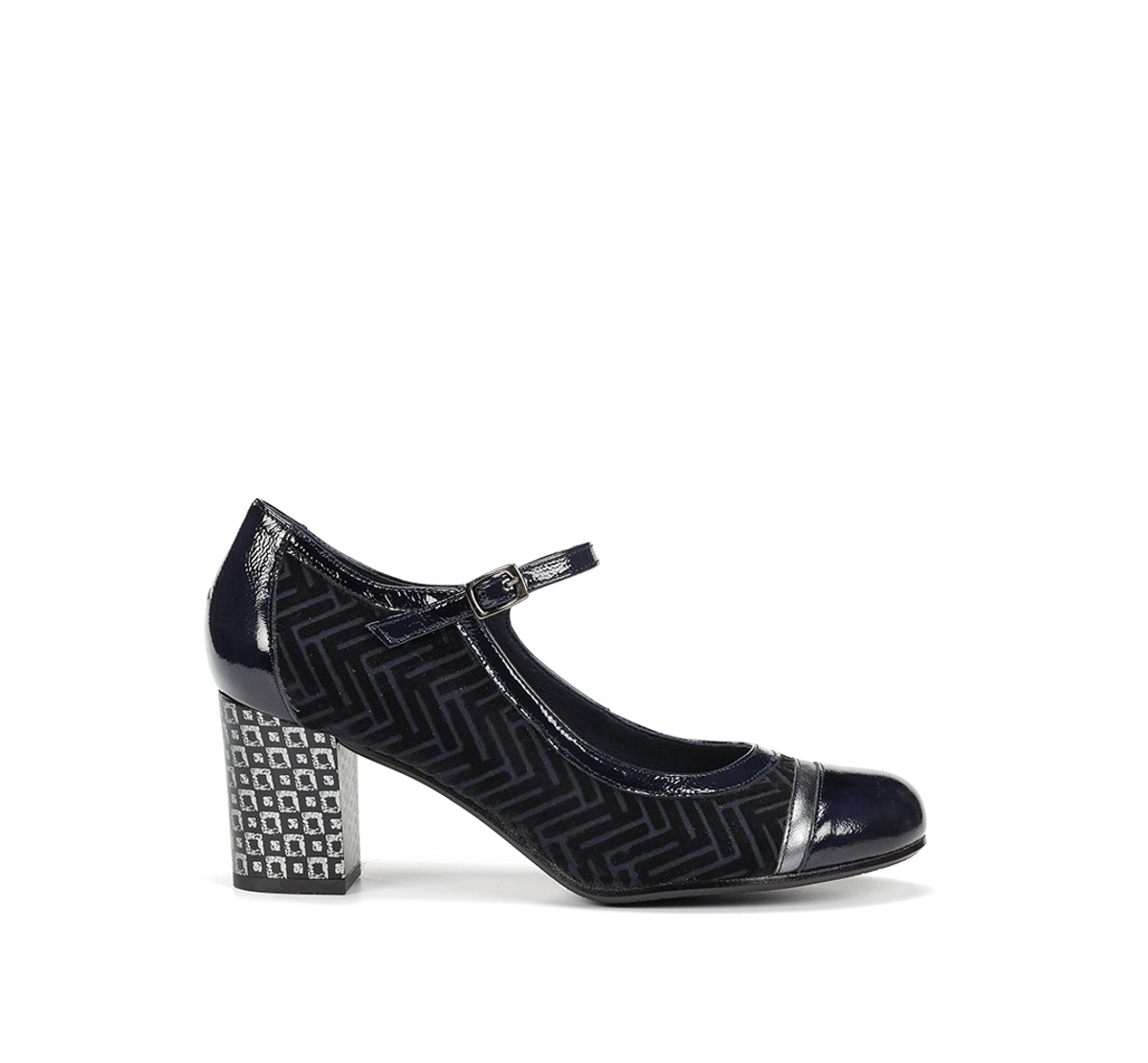 Fluchos Dorking Rodin D8669 bottine femme bleu cuir