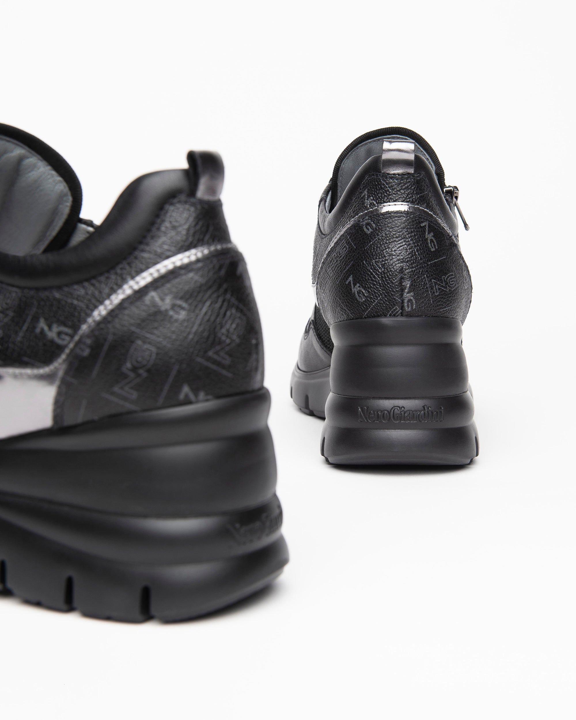 Nero Giardini Sneakers baskets cuir femme pointure 38