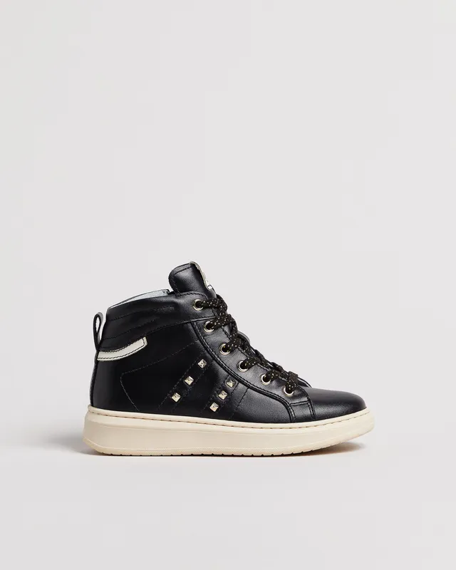 Nero Giardini Sneakers baskets cuir fille ado respirantes