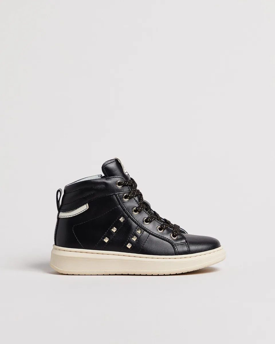 Nero Giardini Sneakers baskets cuir fille ado respirantes