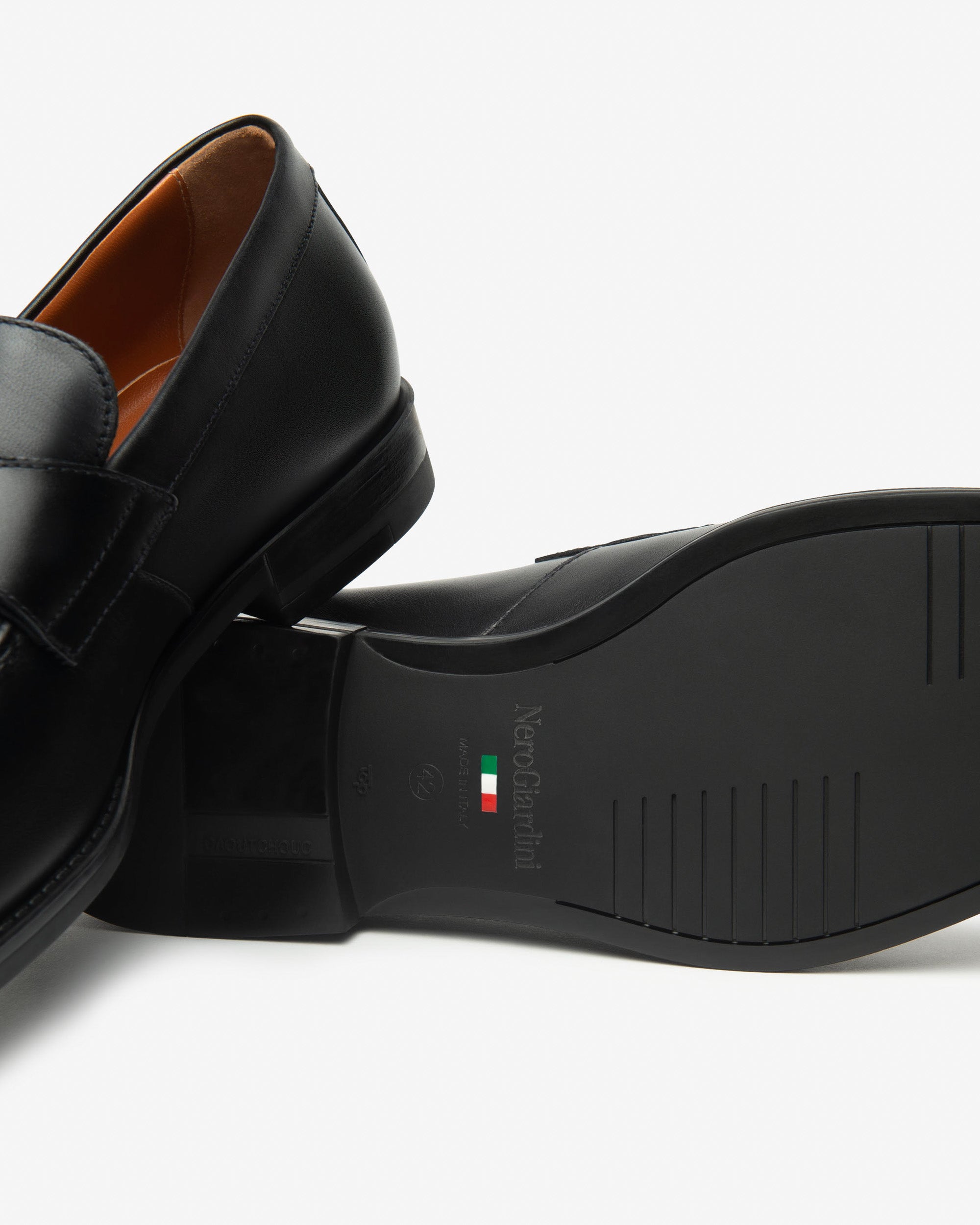 Nero Giardini Loafers mocassins cuir cérémonie homme