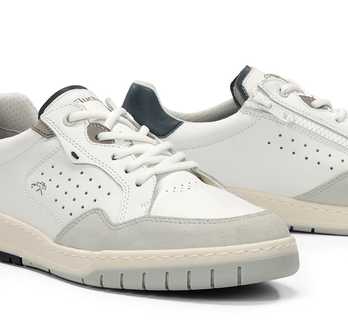 Fluchos Roger F2153 basket gris cuir