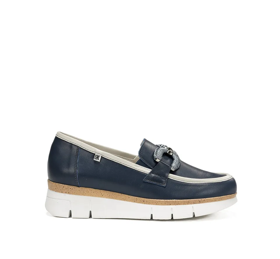 Dorking by Fluchos India D9298 Mocassins Bleu Femme