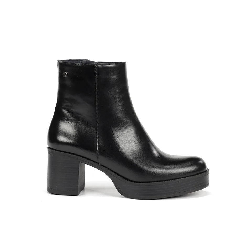 Dorking Bowy D9591 bottine noire talon femme