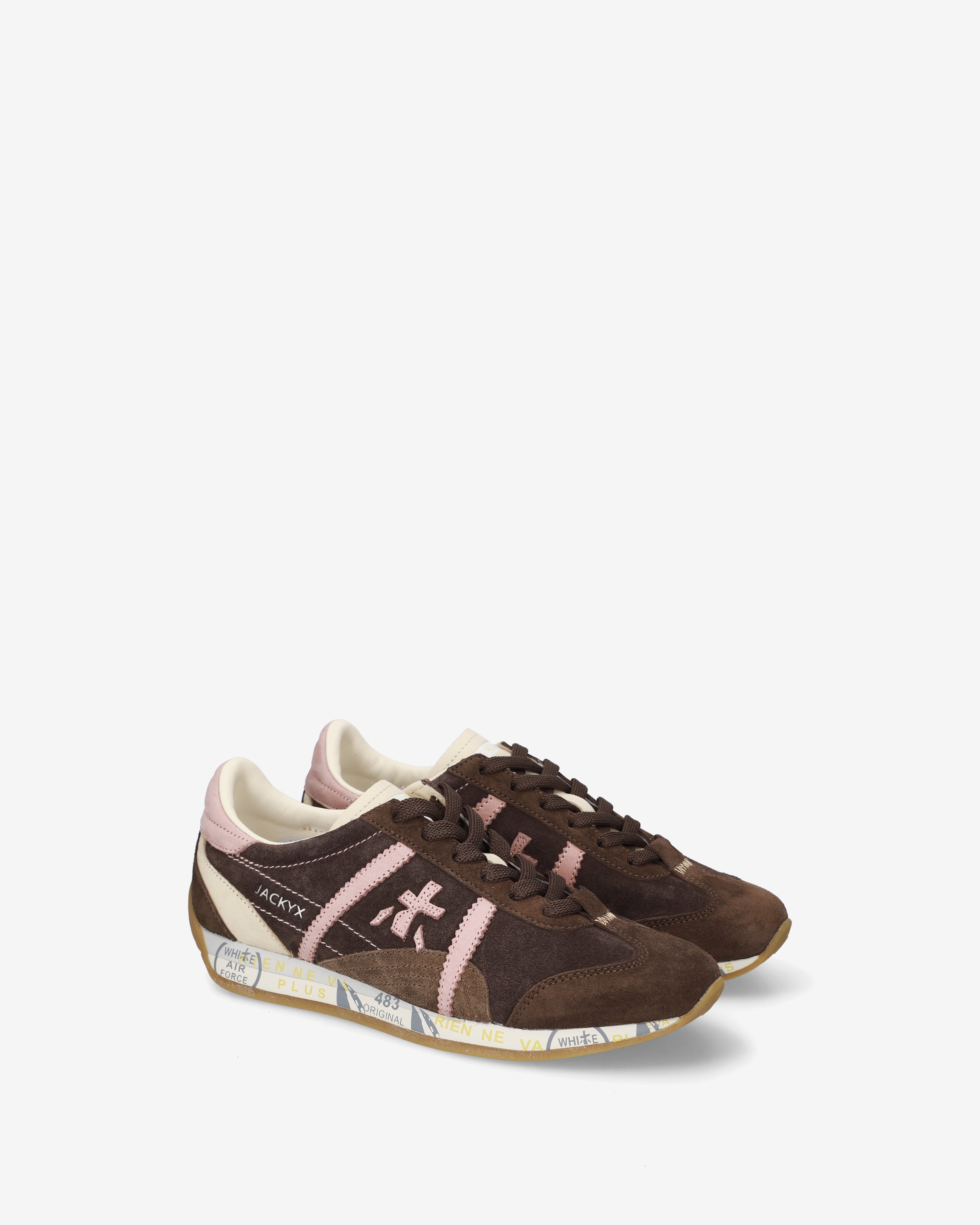 Premiata Jackyxd 8626 sneakers marron femme daim