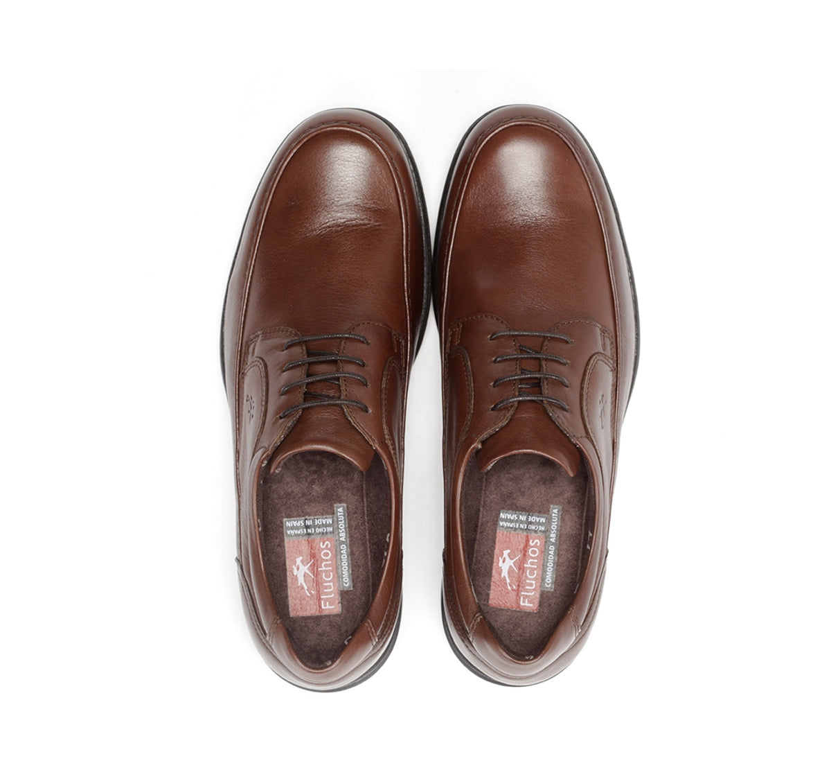 Fluchos Luca 8498 chaussures homme marron cuir
