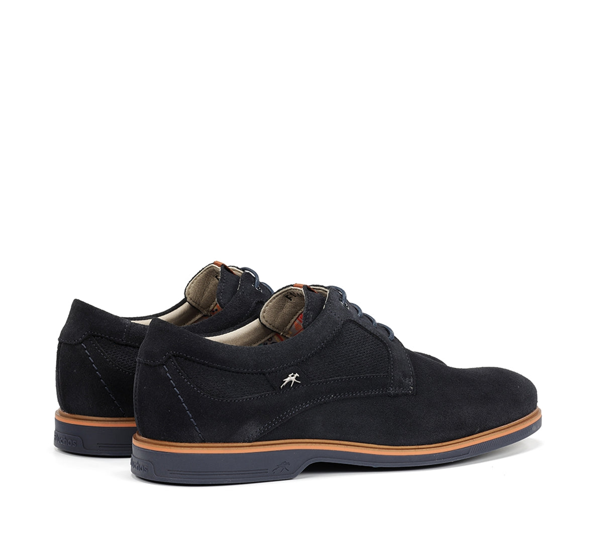 Fluchos Tristan F1744 chaussures homme bleues cuir