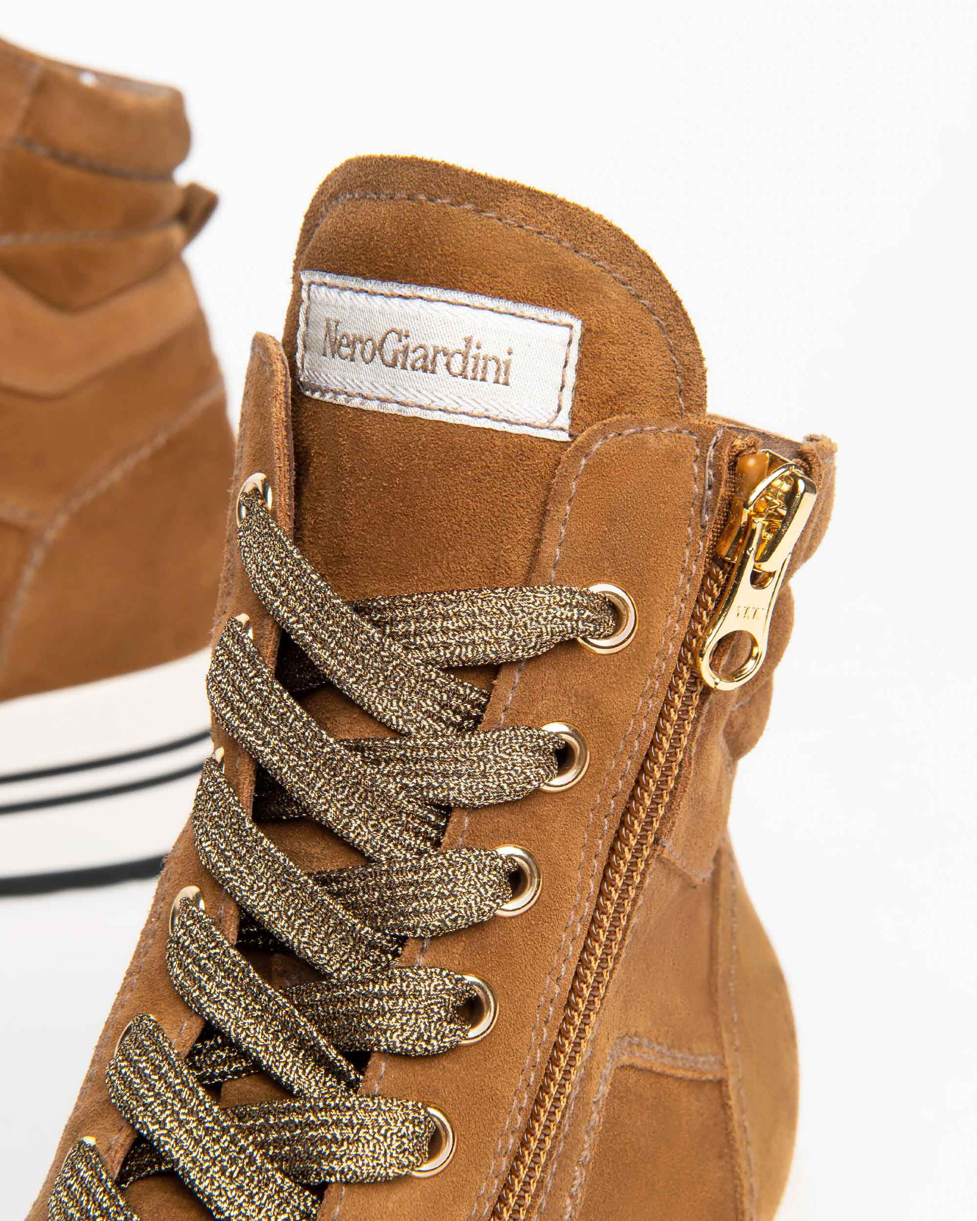 Nero Giardini Sneakers baskets montantes daim femme