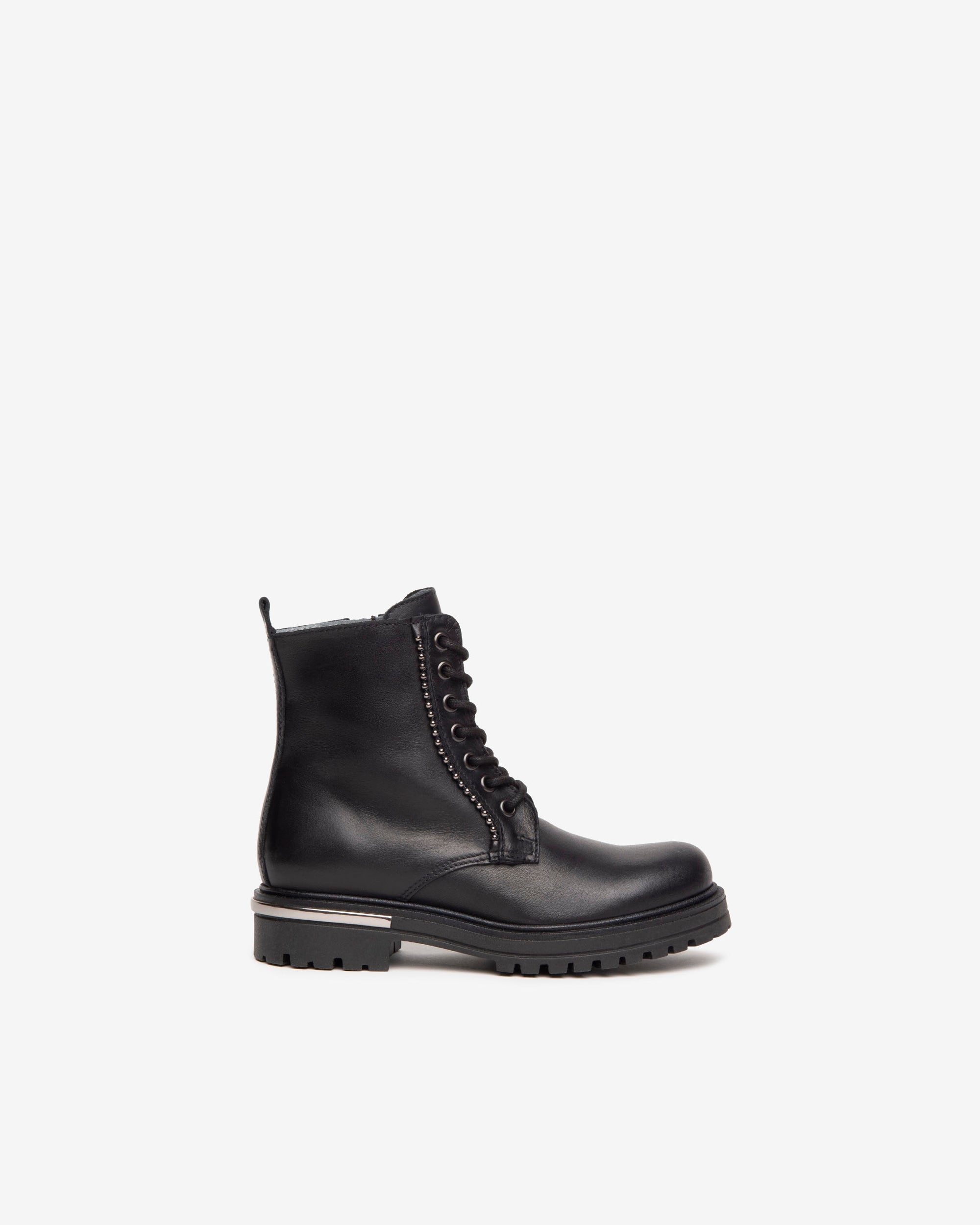 Nero Giardini Combat Boots rangers cuir fille ado à zip 27-39
