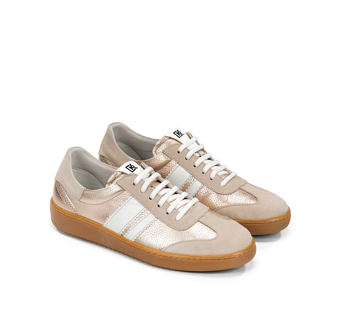 Dorking Lynn D9477 basket doré femme légère velcro