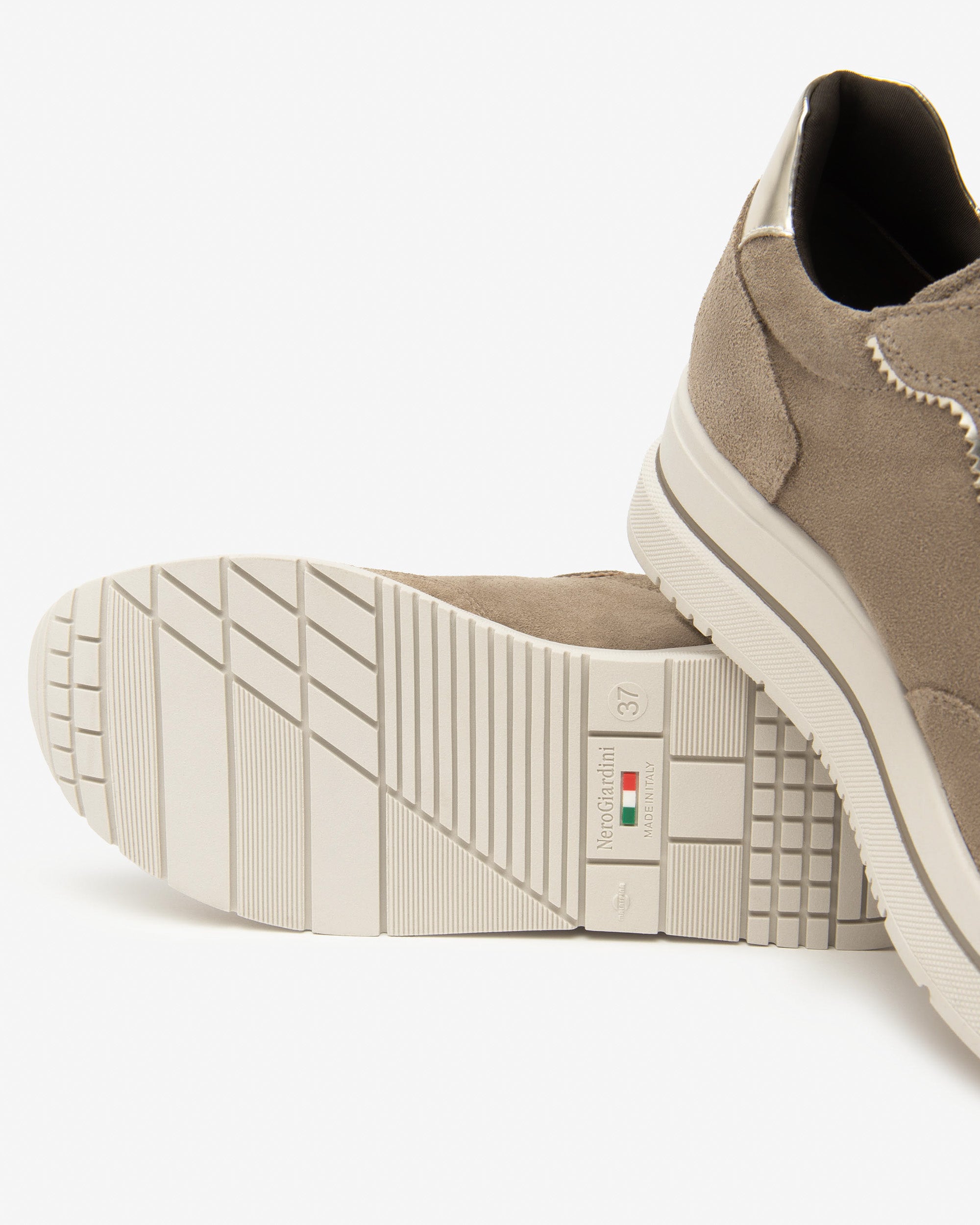 Nero Giardini Sneakers Daim Tissu Femme 38