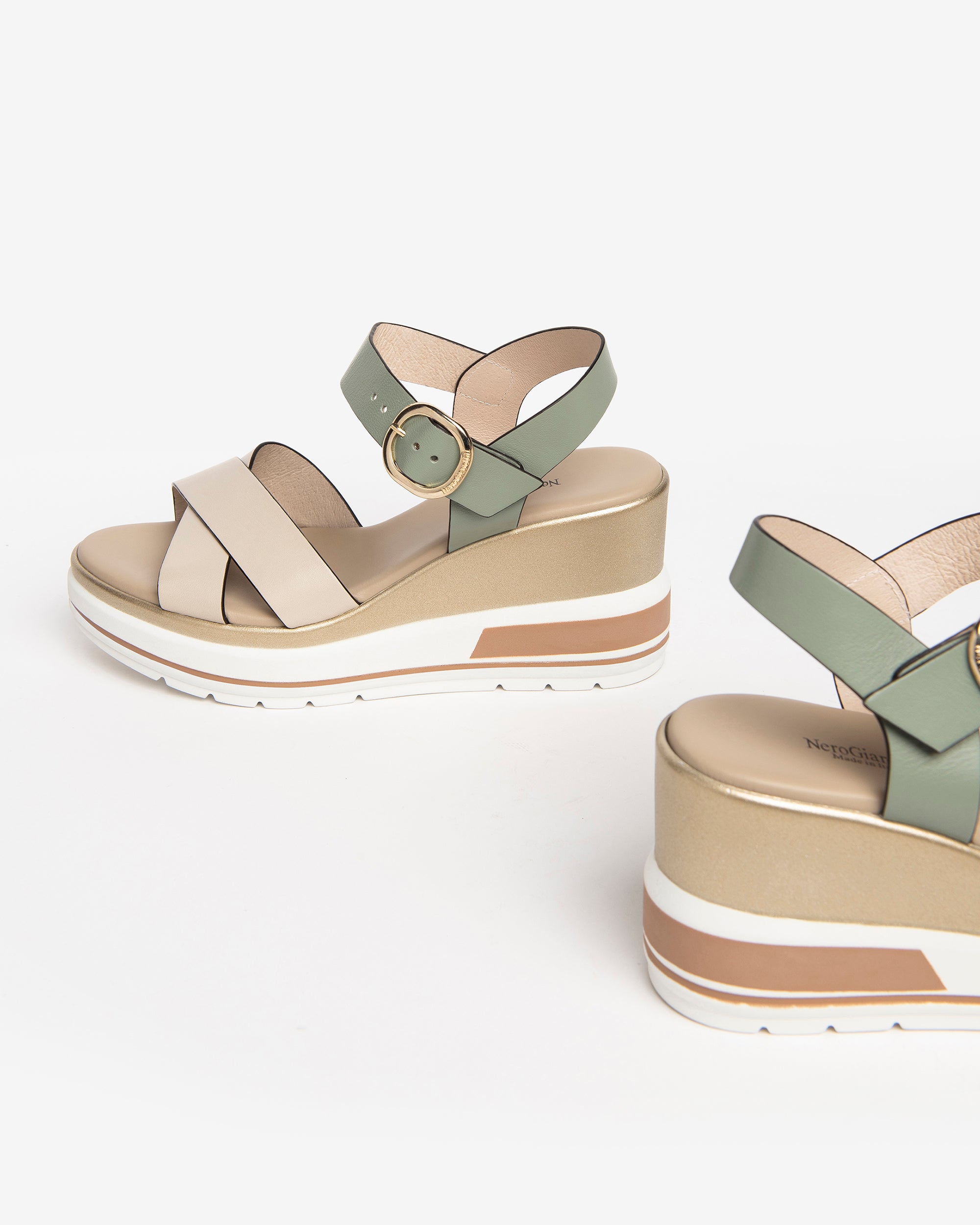 Nero Giardini Sandals sandales femme cuir pointure 37
