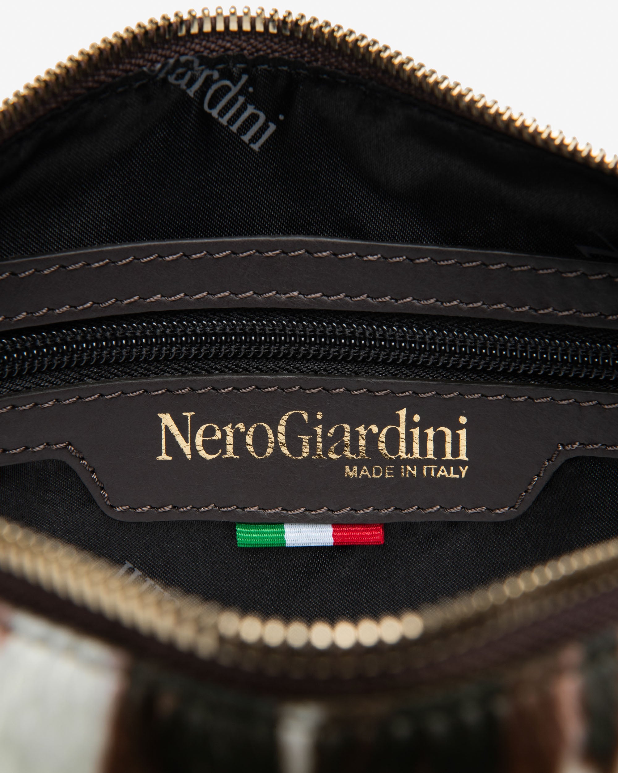 Nero Giardini Bags sac bandoulière cuir imprimé animal