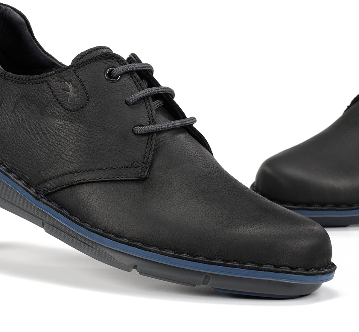 Fluchos Alfa F0700 chaussures noir cuir homme