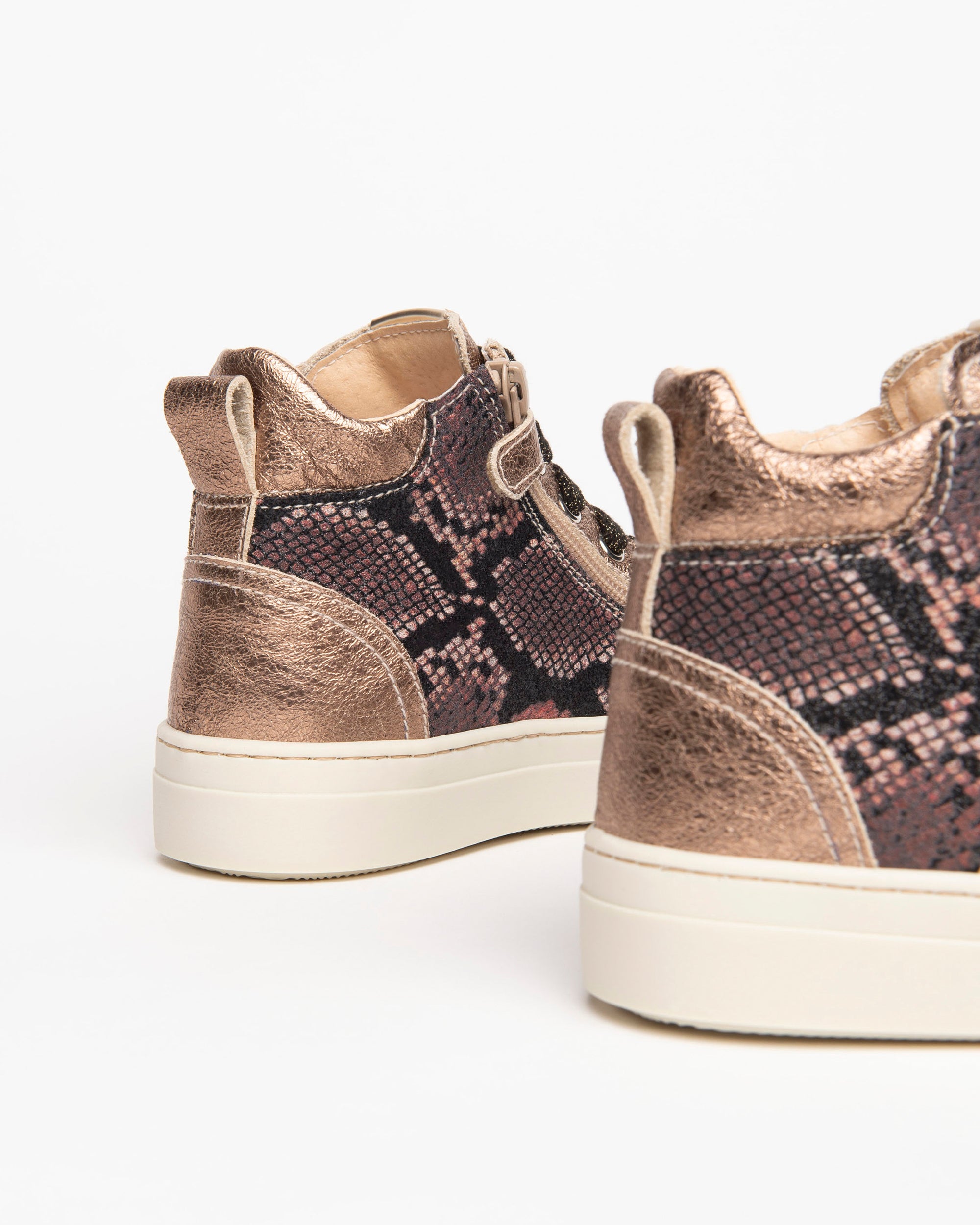 Nero Giardini Sneakers baskets cuir fille imprimé animal 35