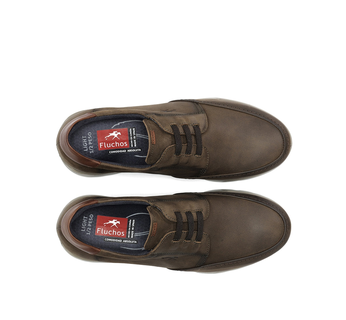 Fluchos Daryl F1459 chaussure homme vert cuir