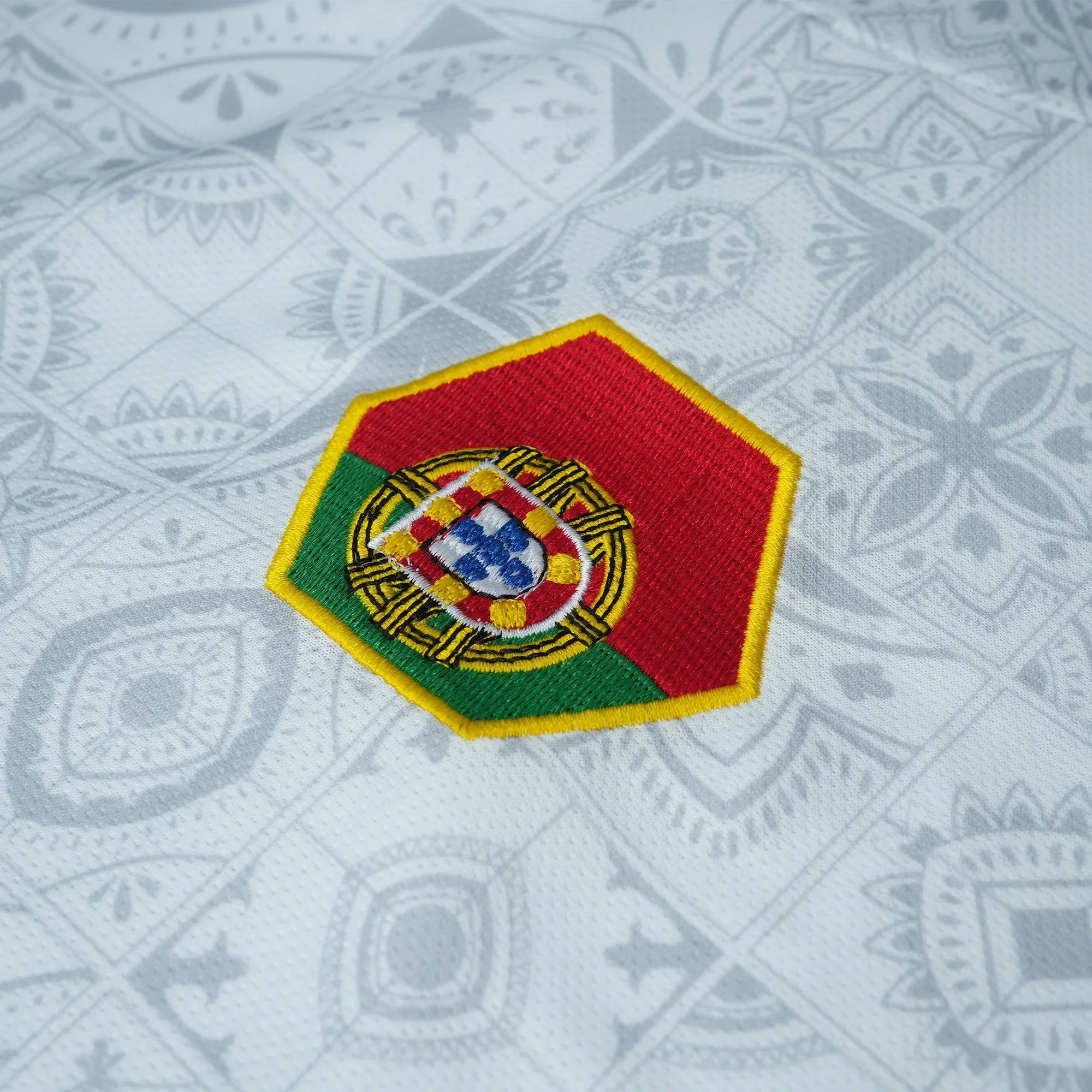 VO7 Portugal White maillot foot homme blanc