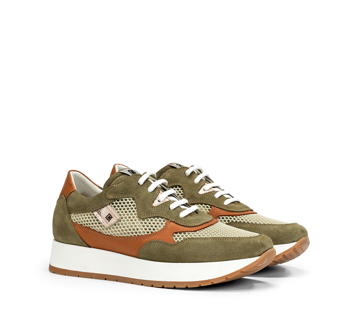 Dorking by Fluchos Split D9473 basket verte femme