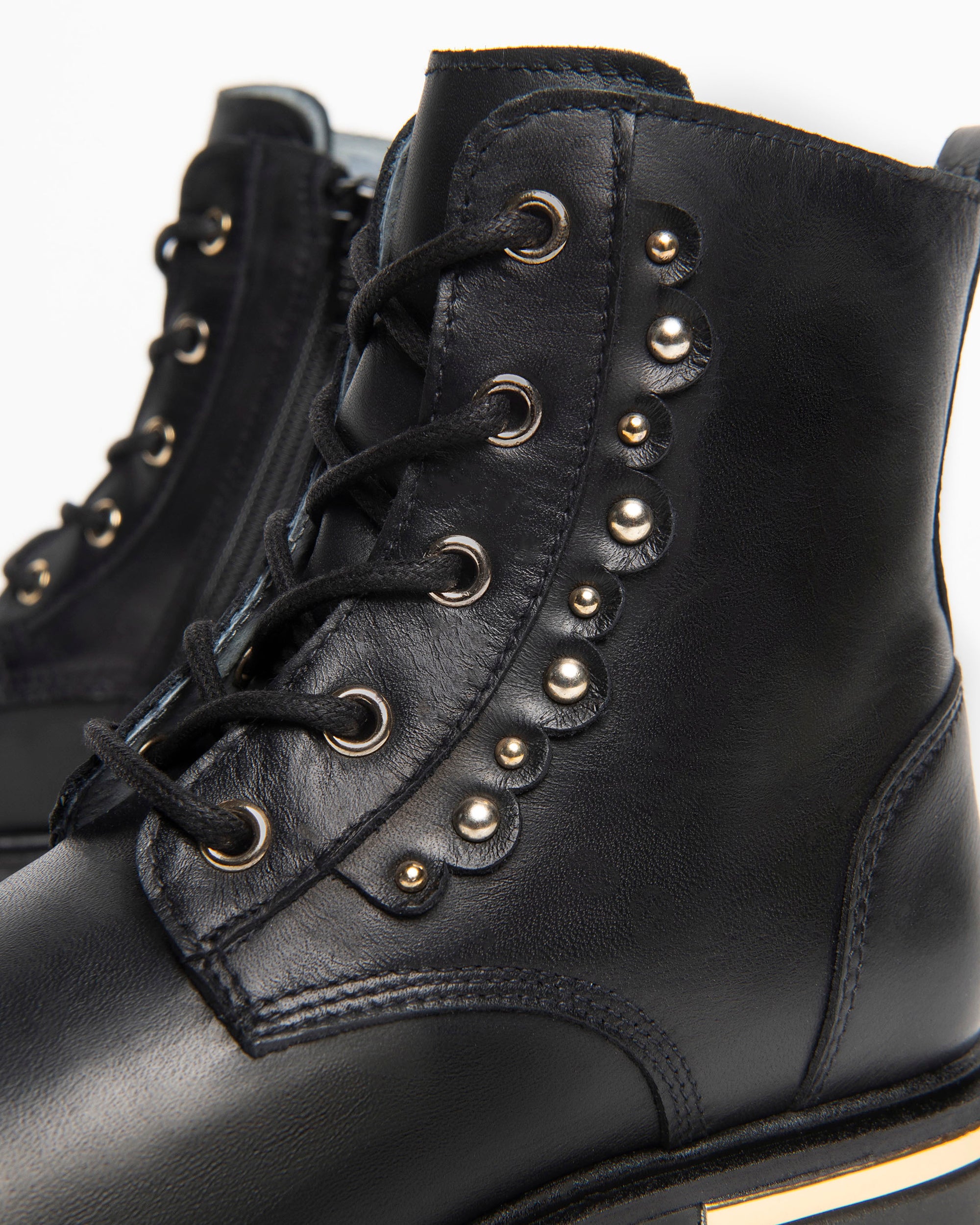 Nero Giardini Combat Boots bottines cuir fille 35