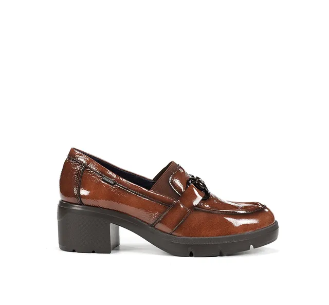 Fluchos Fugaz F2111 mocassins femme marron talon
